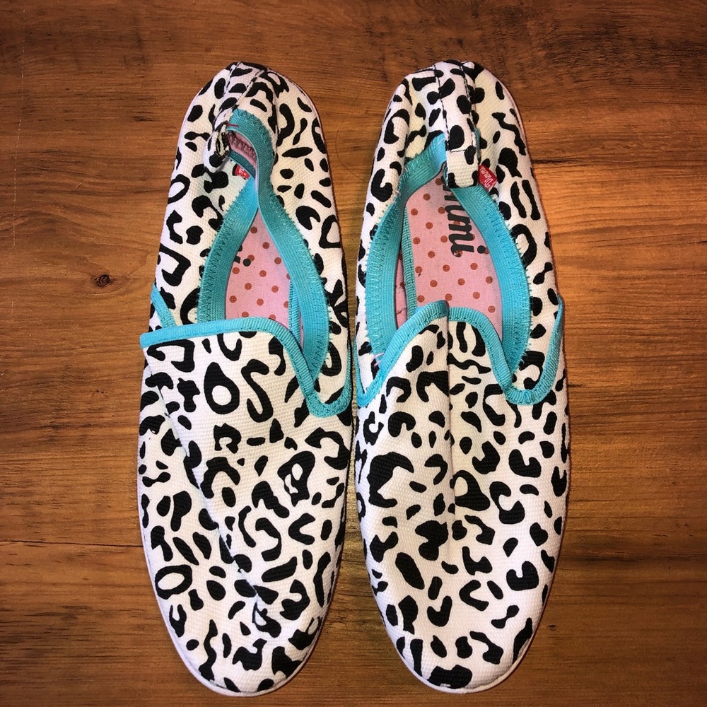 Leopard Print Slip-On Loafers